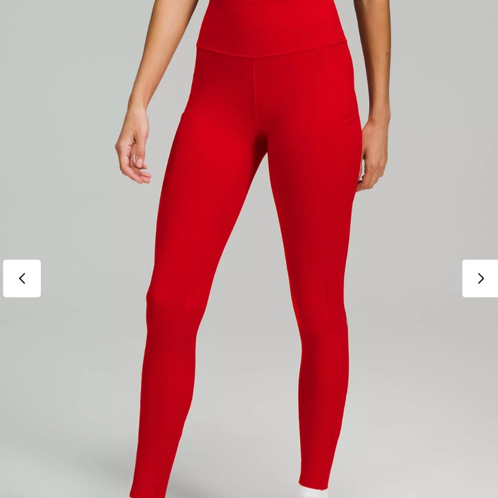 LuLulemon Running Tights Navy